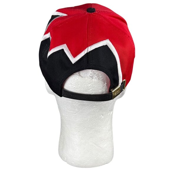 Rare 90s Kati Supreme Dodge Embroidered Red & Black Adjustable Strapback Hat - Picture 3 of 7